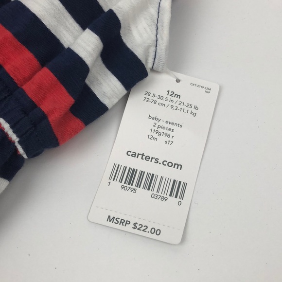 Baby girl tank top 2-piece sets 12 month - Picture 5 of 6